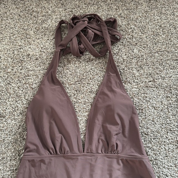 Cupshe Deep V Neck Strappy One Piece Swimsuit Women's Size Extra Large - Picture 2 of 8